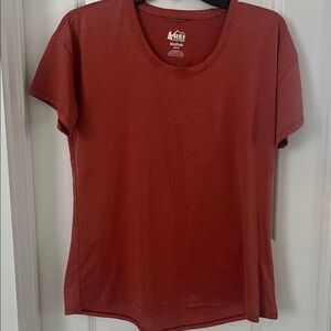 REI Women's Short Sleeve Crewneck Tee - Rust